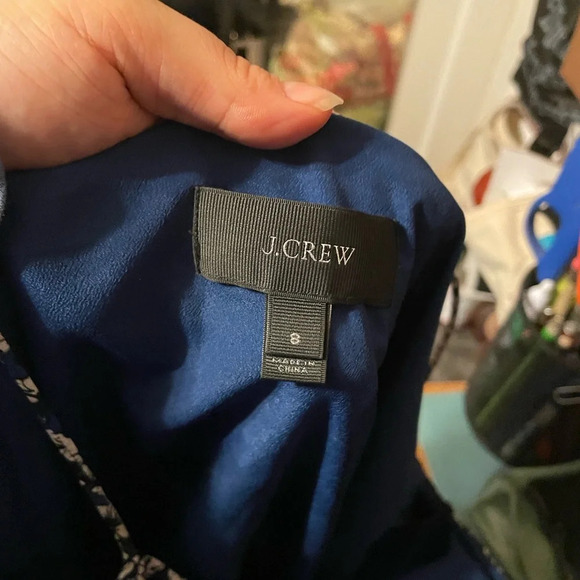 J.CREW BLUE FLORAL SUNDRESS - Picture 4 of 8